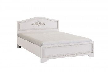 Белла Кровать 1.4 комфорт белый/джелато софт в Нижнем Ингаше - nizhnij-ingash.mebel54.com | фото
