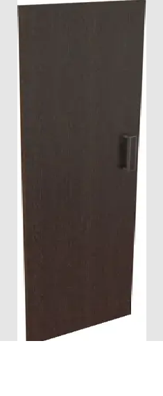 Дверь из ЛДСП к узкому стеллажу К-974. Ф Венге в Нижнем Ингаше - nizhnij-ingash.mebel54.com | фото