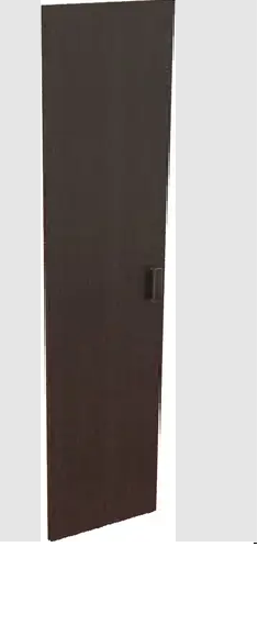 Дверь из ЛДСП к узкому стеллажу К-975. Ф Венге в Нижнем Ингаше - nizhnij-ingash.mebel54.com | фото