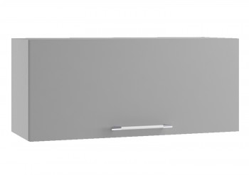 Гарда ПГ 800 шкаф верхний горизонтальный (Белый Эмалит/корпус Серый) в Нижнем Ингаше - nizhnij-ingash.mebel54.com | фото