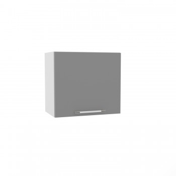 Гарда ВПГ 500 шкаф верхний горизонтальный высокий (Белый Эмалит/корпус Серый) в Нижнем Ингаше - nizhnij-ingash.mebel54.com | фото