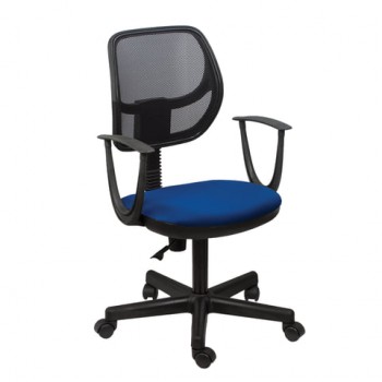Кресло BRABIX Flip MG-305 (сине-черный) в Нижнем Ингаше - nizhnij-ingash.mebel54.com | фото