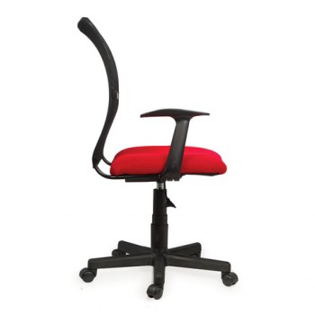 Кресло BRABIX Spring MG-307 (красно-черный) в Нижнем Ингаше - nizhnij-ingash.mebel54.com | фото
