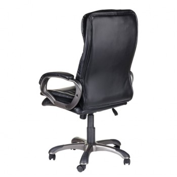 Кресло офисное BRABIX Omega EX-589 (черное) в Нижнем Ингаше - nizhnij-ingash.mebel54.com | фото