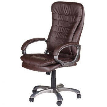 Кресло офисное BRABIX Omega EX-589 (коричневое) в Нижнем Ингаше - nizhnij-ingash.mebel54.com | фото