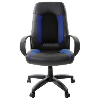 Кресло офисное BRABIX Strike EX-525 (сине-черный) в Нижнем Ингаше - nizhnij-ingash.mebel54.com | фото