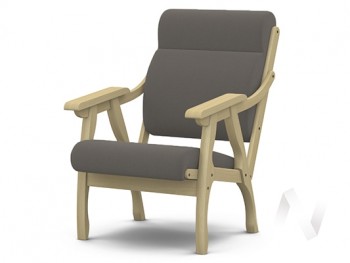 Кресло Вега-10 (бесцветный лак/ULTRA STONE) в Нижнем Ингаше - nizhnij-ingash.mebel54.com | фото