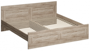 Кровать двухспальная Сириус 1800мм дуб сонома в Нижнем Ингаше - nizhnij-ingash.mebel54.com | фото