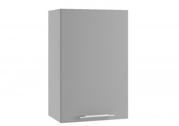 Лофт П 450 шкаф верхний (Штукатурка белая/корпус Серый) в Нижнем Ингаше - nizhnij-ingash.mebel54.com | фото