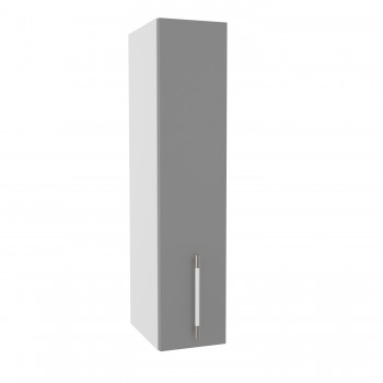 Лофт ВП 200 шкаф верхний высокий (Штукатурка белая/корпус Серый) в Нижнем Ингаше - nizhnij-ingash.mebel54.com | фото