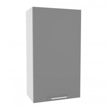 Лофт ВП 500 шкаф верхний высокий (Штукатурка белая/корпус Серый) в Нижнем Ингаше - nizhnij-ingash.mebel54.com | фото