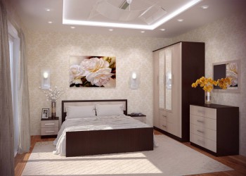 Модульная спальня Фиеста в Нижнем Ингаше - nizhnij-ingash.mebel54.com | фото