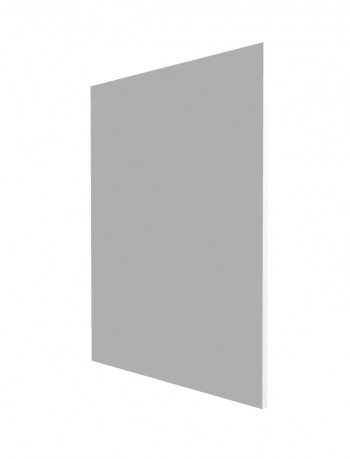 Панель торцевая С Ройс (для шкафов нижних) Белый софт в Нижнем Ингаше - nizhnij-ingash.mebel54.com | фото