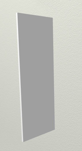 Панель торцевая ВП Ройс (для шкафа верхнего высокого) Грей софт в Нижнем Ингаше - nizhnij-ingash.mebel54.com | фото
