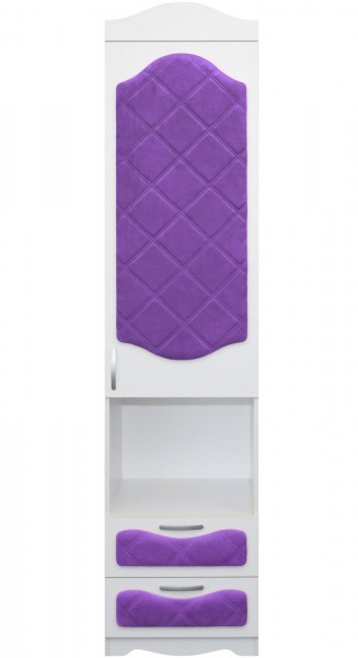 Пенал с ящиками серии Иллюзия 32 Фиолетовый в Нижнем Ингаше - nizhnij-ingash.mebel54.com | фото