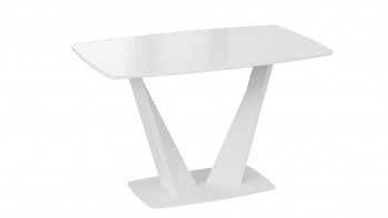 Стол раздвижной «Фабио» Тип 1 Белый в Нижнем Ингаше - nizhnij-ingash.mebel54.com | фото