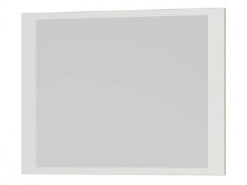 Зеркало МС Сакура (дуб сонома/белый) в Нижнем Ингаше - nizhnij-ingash.mebel54.com | фото
